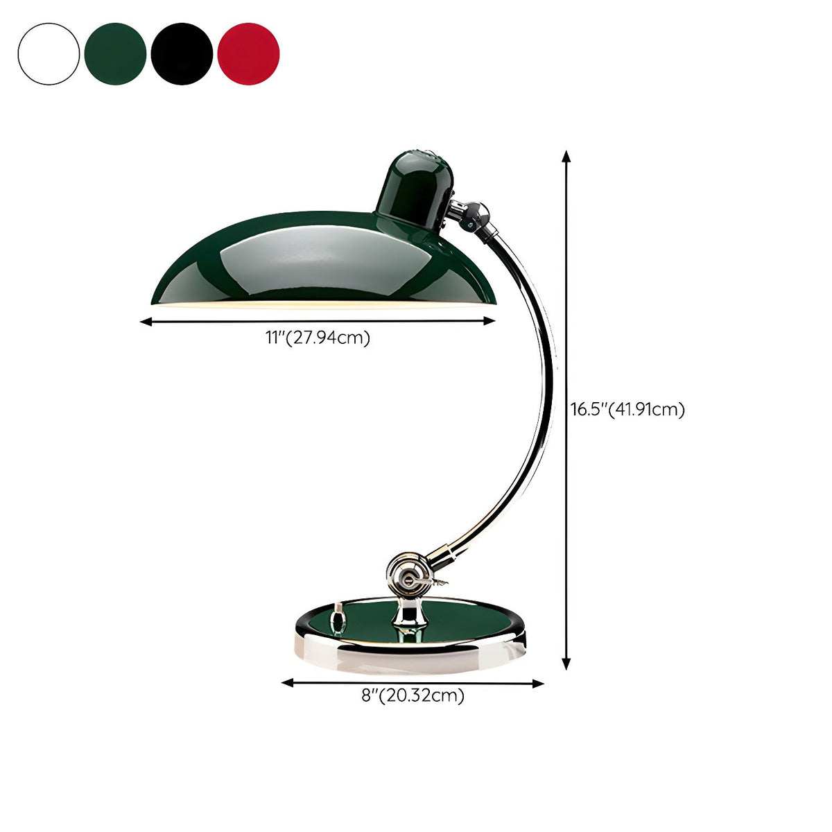 Nexa Lampe de Table Industrielle Rétro Classique
