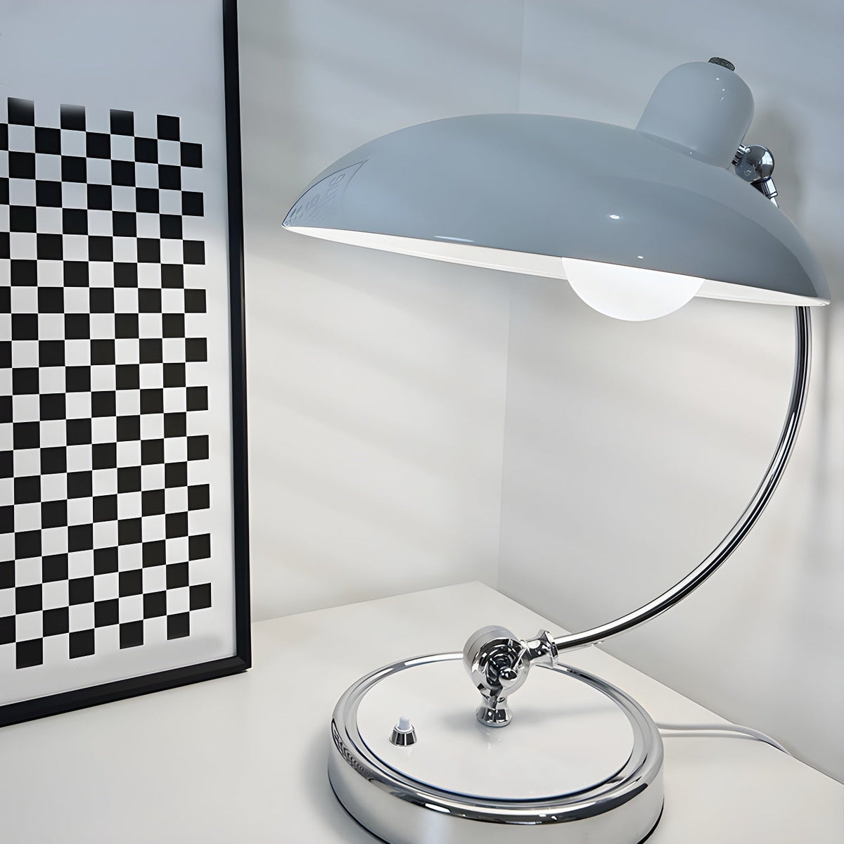 Nexa Lampe de Table Industrielle Rétro Classique