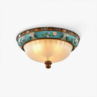 Solara Plafonnier Floral Encastré Vintage