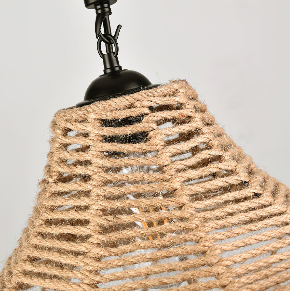 Xunell Suspension en Corde de Chanvre Intéressante Style Rétro