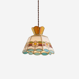 Garden Suspension verre Multicolore