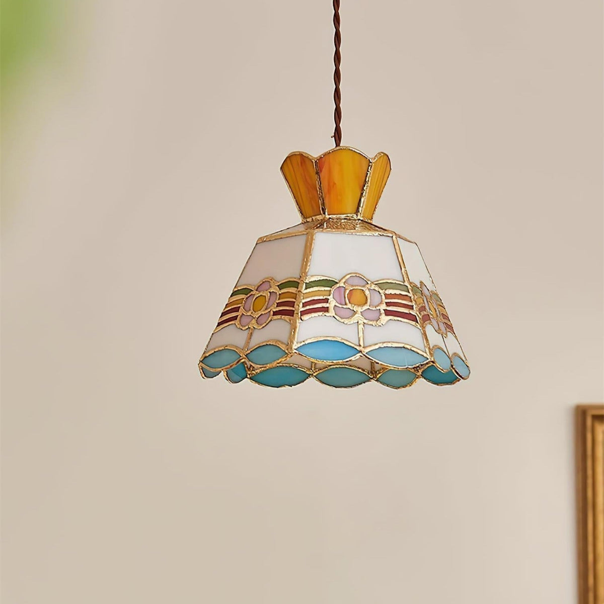 Garden Suspension verre Multicolore