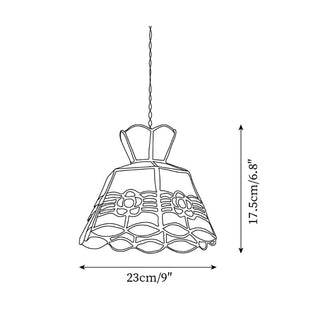Garden Suspension verre Multicolore