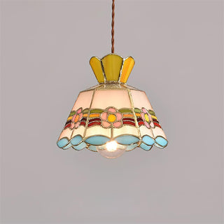 Garden Suspension verre Multicolore