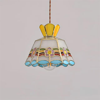 Garden Suspension verre Multicolore