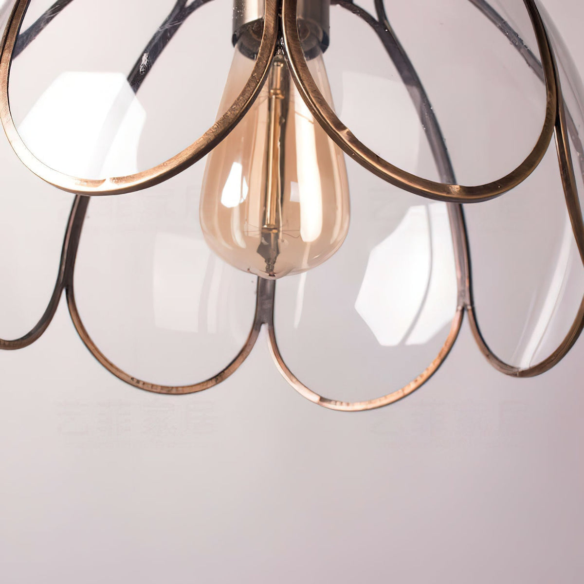 Eraeora Suspension Rétro Vintage Métal Verre