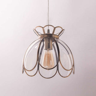 Eraeora Suspension Rétro Vintage Métal Verre