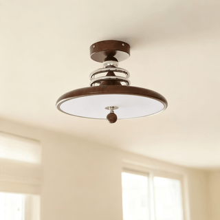 Retro Revolve Ceiling Lamp-Neutral Decor