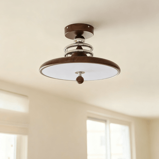 Retro Revolve Ceiling Lamp-Neutral Decor