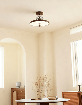 Retro Revolve Ceiling Lamp-Neutral Decor
