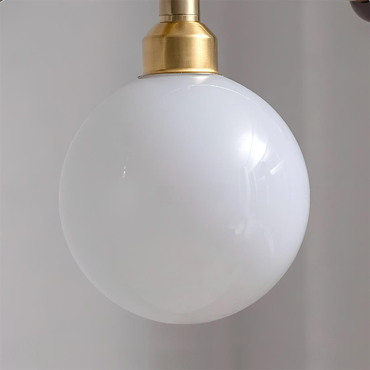 Chandelier Linear Globe LED/Incandescent for Dining Room Kitchen Island-Neutral Decor