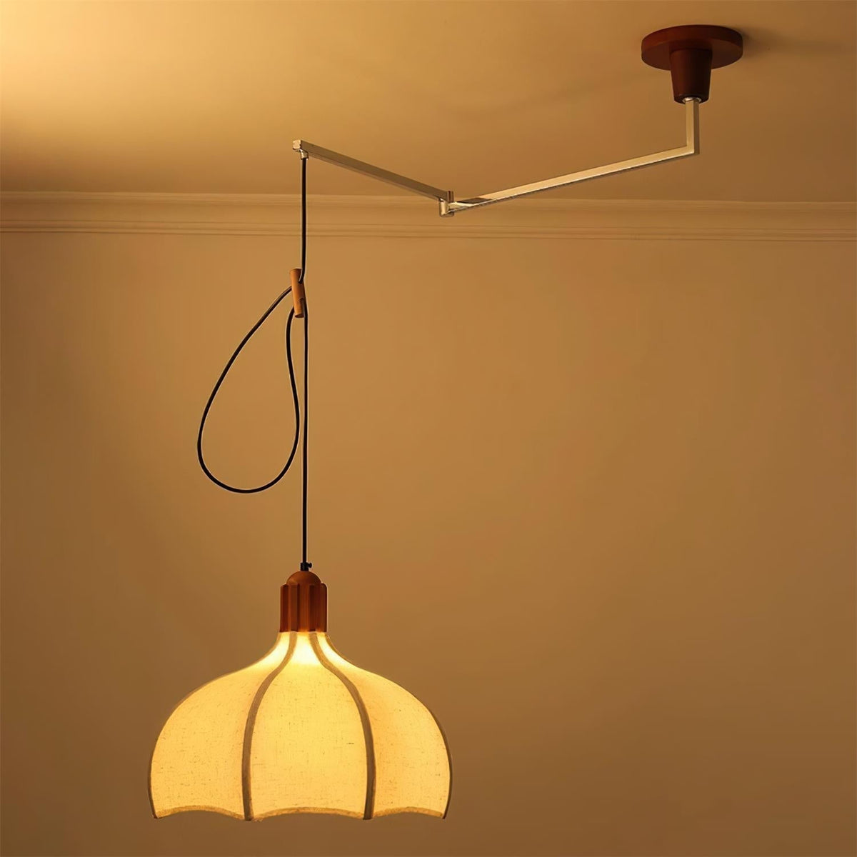 Eldin Adjustable Pendant Light-Neutral Decor