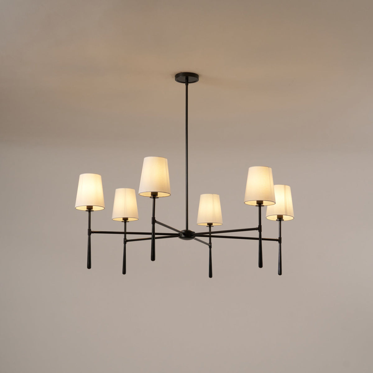 Valea Lustre à 4/6 Têtes Style Mid-Century