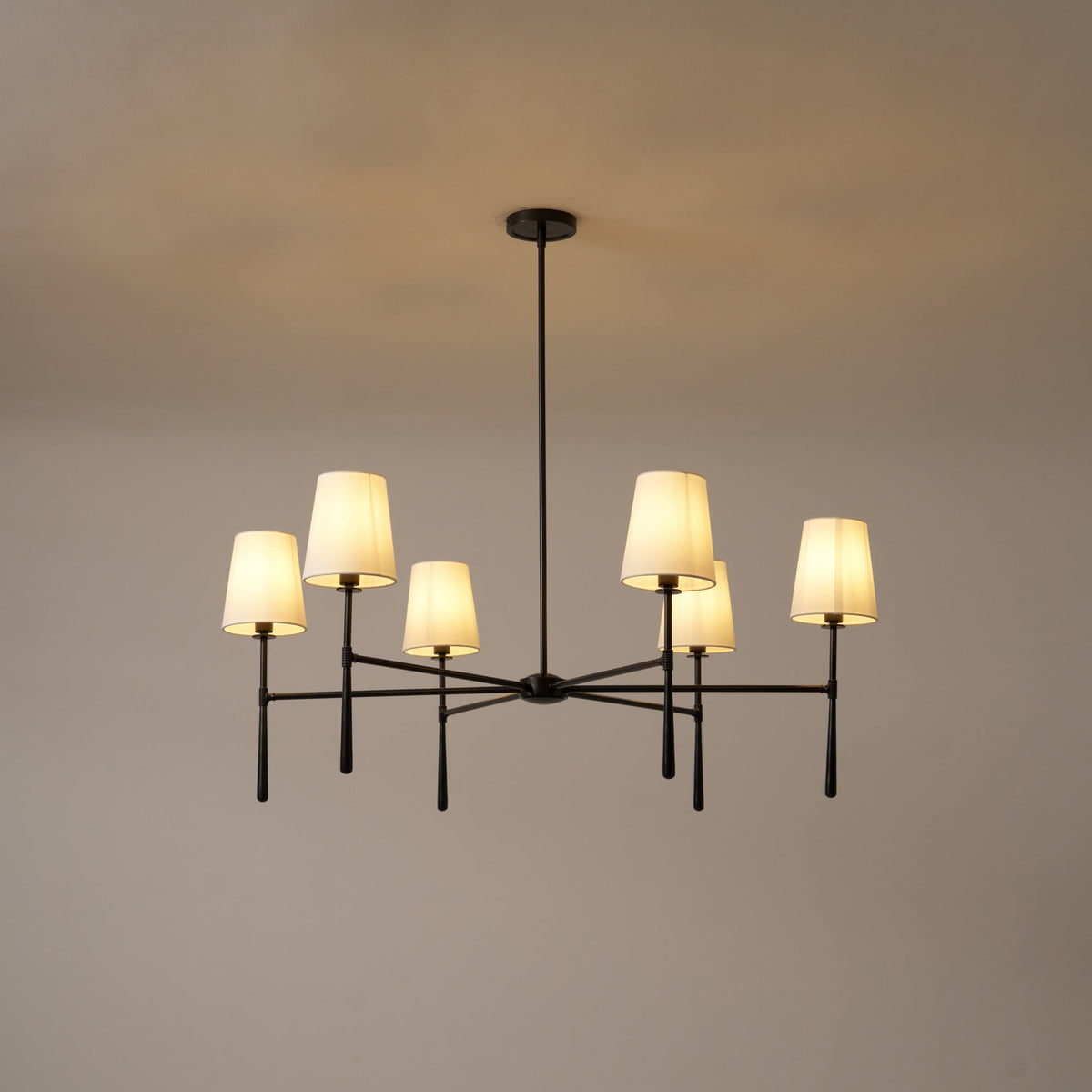 Valea Lustre à 4/6 Têtes Style Mid-Century