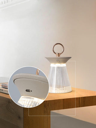Auran Lampe de Table Moderne Opaque