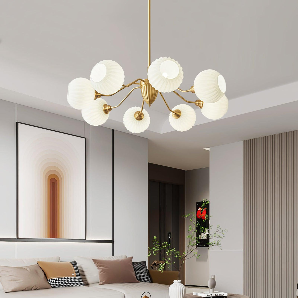 Zanora Vintage Laiton Lustre