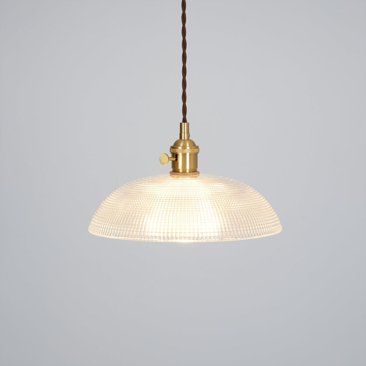 Calyra Suspension en Laiton et Verre