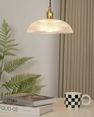 Calyra Suspension en Laiton et Verre