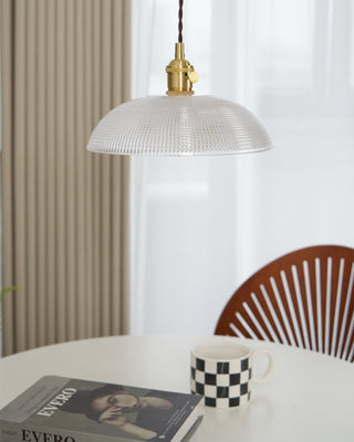 Calyra Suspension en Laiton et Verre