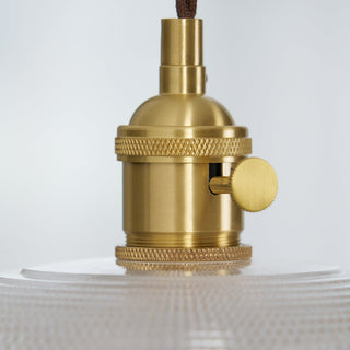 Calyra Suspension en Laiton et Verre