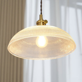 Calyra Suspension en Laiton et Verre
