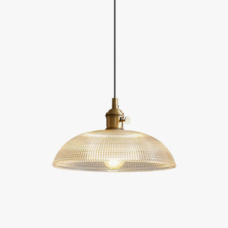 Calyra Suspension en Laiton et Verre