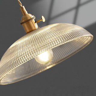 Calyra Suspension en Laiton et Verre