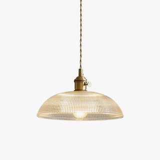 Calyra Suspension en Laiton et Verre