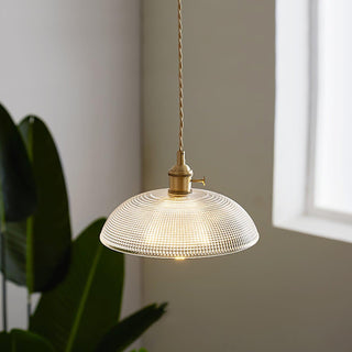 Calyra Suspension en Laiton et Verre