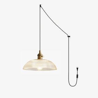 Calyra Suspension en Laiton et Verre
