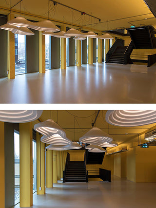 Molten Suspension en Plastique d'Art Nordique Field