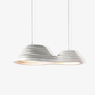 Ripple Lustre Suspendu Minimaliste En Résine