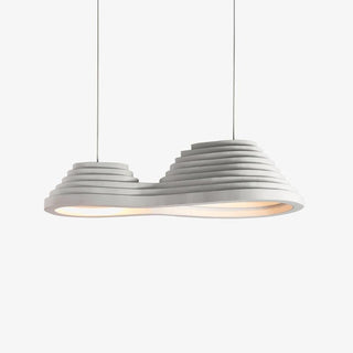 Ripple Lustre Suspendu Minimaliste En Résine