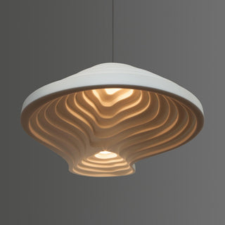 Ripple Lustre Suspendu Minimaliste En Résine
