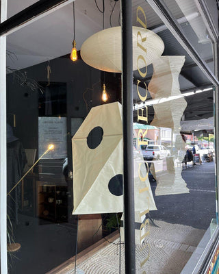 Lustra Suspension en Papier pour Salon-Luire