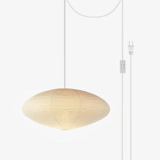 Lustra Suspension en Papier pour Salon-Luire