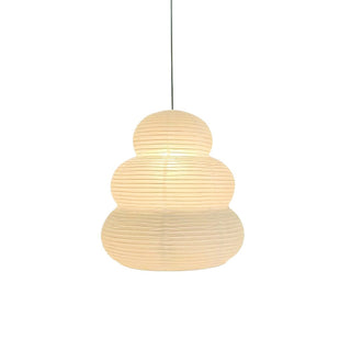 Solara Suspension Papier Washi Lanternes Empilées Japonaises pour Salon