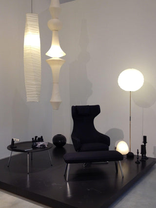 Lustra Suspension Luminaire Papier Washi E pour Salon-Luire