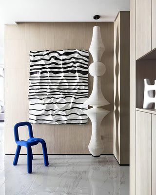 Lustra Suspension Luminaire Papier Washi E pour Salon-Luire