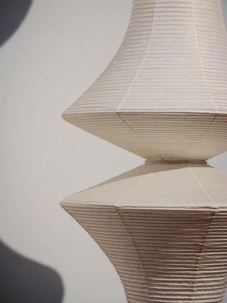Lustra Suspension Luminaire Papier Washi E pour Salon-Luire