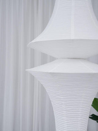 Lustra Suspension Luminaire Papier Washi E pour Salon-Luire