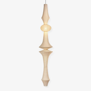 Faye Suspension Sculpturale Verticale en Papier