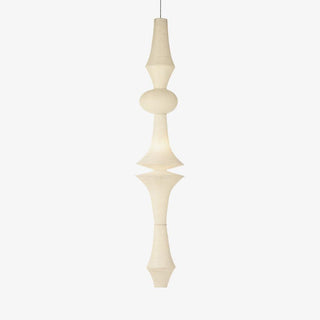 Lustra Suspension Luminaire Papier Washi E pour Salon-Luire