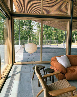Krelix Lampadaire en Papier Scandinave