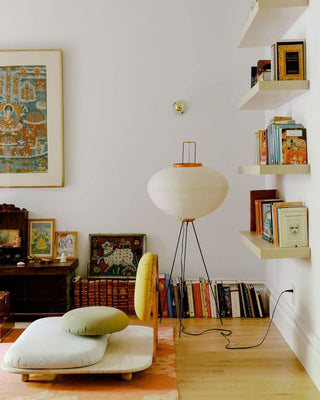 Krelix Lampadaire en Papier Scandinave