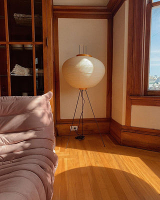 Krelix Lampadaire en Papier Scandinave