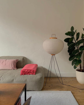 Krelix Lampadaire en Papier Scandinave