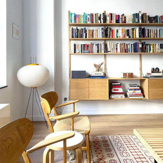 Krelix Lampadaire en Papier Scandinave