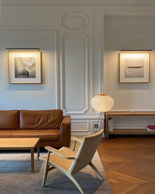 Krelix Lampadaire en Papier Scandinave