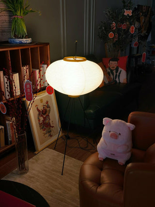 Krelix Lampadaire en Papier Scandinave